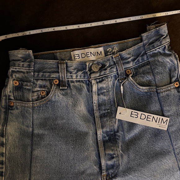 Reconstructed Vintage Levi 501 Shorts - Picture 5 of 5